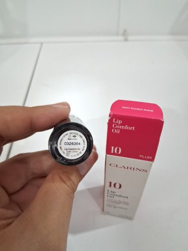 clarins Black & White Edition Lip Comfort Oil - 7ml - 25 Black image 4