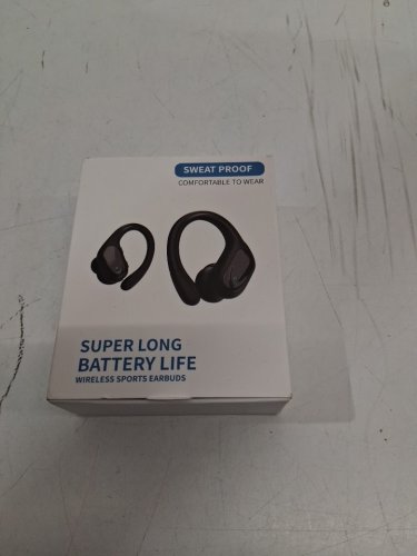 tws WATERPROOF TRUE WIRELESS BLUETOOTH sports EARBUDS WITH DIGITAL DISPLAY - BLACK (MODEL: BX17) image 4