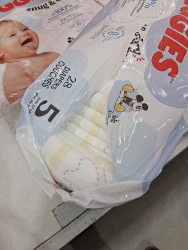 165PK HUGGIES SNUG & DRY BABY DIAPERS - SIZE 5 (27+ LBS) image 3