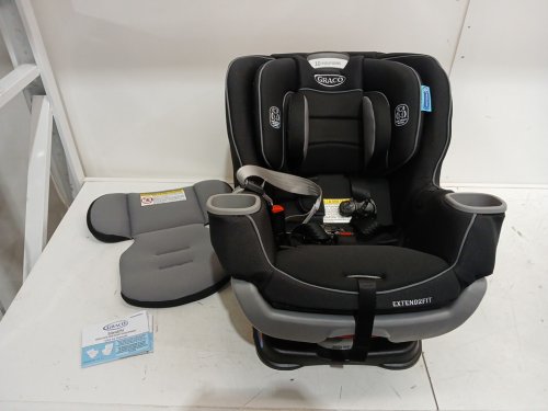 GRACO EXTEND2FIT CONVERTIBLE CAR SEAT - TITUS GREY/BLACK (MODEL: 2149057) image 4