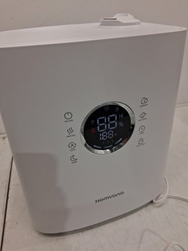 HOMVANA ULTRASONIC WARM & COOL MIST HYYBRID SMART HUMIDIFIER WITH WIFI APP CONNECTION & AROMA TRAY - 6.5L / 861SQ.FT COVERAGE - WHITE/BLACK (MODEL: H111S) image 4