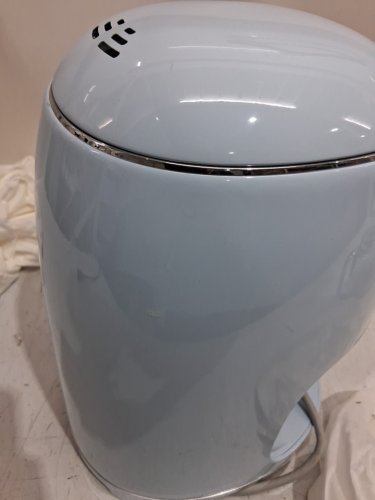 SMEG 1950's retro style digital display coffee maker - 10 cups - pastel blue (model : DCF02PBUS) image 12