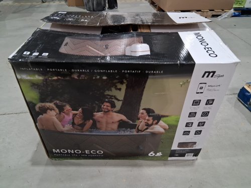 MSpa Mono Round Bubble-jet Spa - Fits Up To 6 People - Brown/Black - (Model: F-MO063W/1990866) image 5