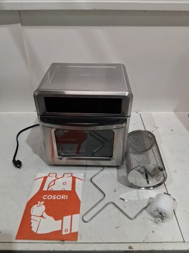 COSORI 11-in-1 Air Fryer Toaster Oven with rotisserie accessories - 12L - Fits 8" Pizza - stainless steel (MODEL: CAF-R121-SCA) image 3