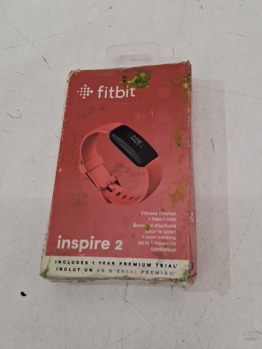 Fitbit Inspire 2 Health and Fitness Tracker - 24/7 Heart Rate Monitor, Small and Large Bands - pink (MODEL: FB418) image 2