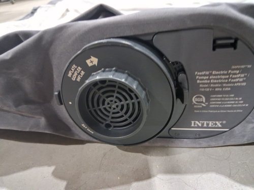 INTEX DURA-BEAM PLUS DELUXE PILLOW REST RAISED AIR MATTRESS WITH BUILT-IN ELECTRIC PUMP - QUEEN 60" X 18" X 80" (MODEL: ‎AP619D/64135ED) image 3