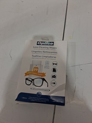 99PK OPTICO Professional cleaning wipes for optical & electronic surfaces - white (Model: 3631142) image 2