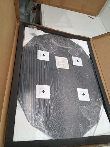 frameless Beveled Wall Mirror- 30" x 21.5" image 3
