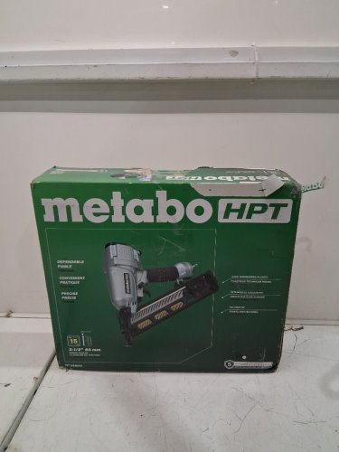 Metabo HPT Pneumatic Finish Nailer - 1.25" to 2.5" - Silver/Black (Model: NT65MA4) image 2