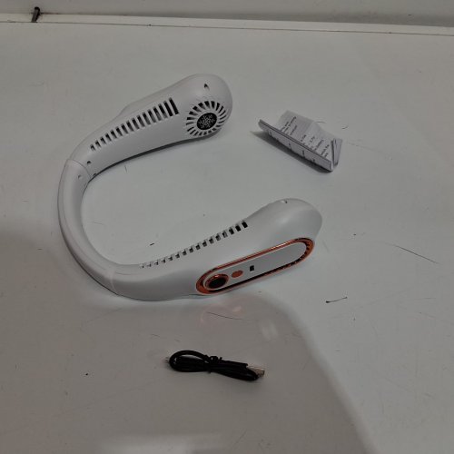 abudodo Portable Neck Fan - 5-SPEED - OSFM - WHITE image 3