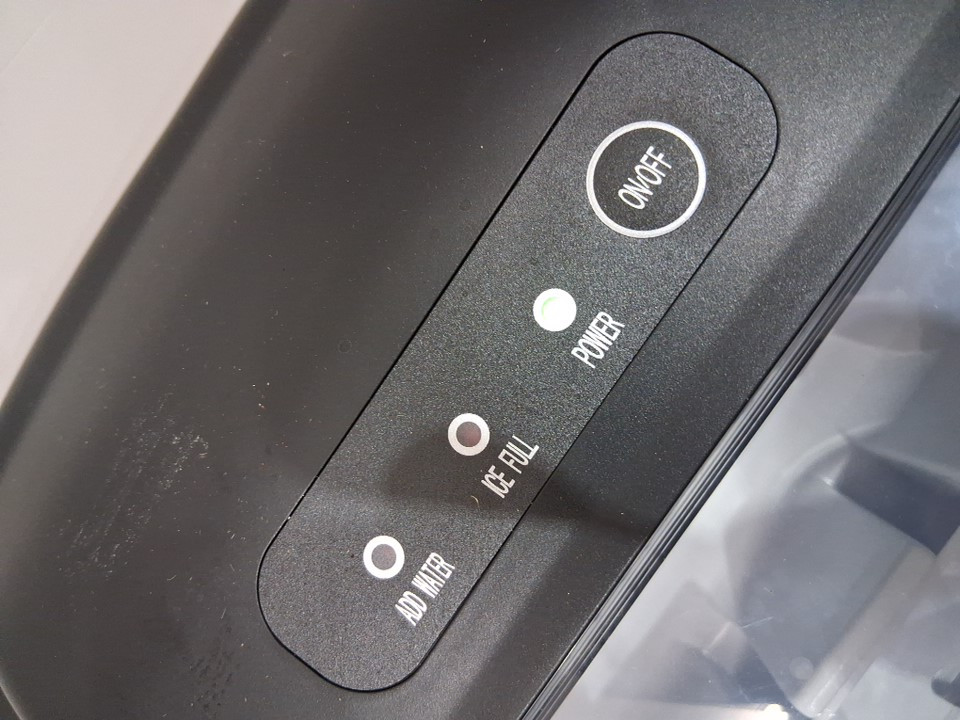 EUHOMY Countertop Ice Maker Machine - MAKES 26LB/Day - BLACK (MODEL: im-06d/IM001-Bbl-CAEH) image 4