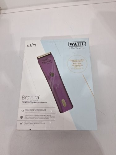 WAHL 5-IN-1 ADJUSTABLE BRAVURA ULTIMATE PROFESSIONAL PERFORMANCE CORDLESS RECHARGEABLE PET HAIR CLIPPER - purple (MODEL: 59164) image 2