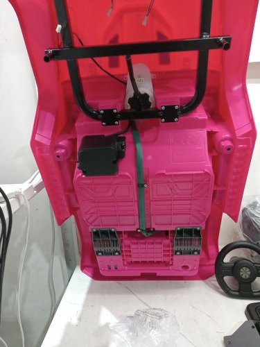 Costzon Kids Electric Ride on Truck Car With Remote Control, LED Lights, and Music - 12V - 4MPH - 66lbs cap - PINK (Model: TQ10317US-MH) image 8