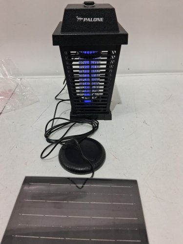 PALONE waterproof Solar Bug Zapper 7.5W - black (MODEL: ‎MWS-069) image 3