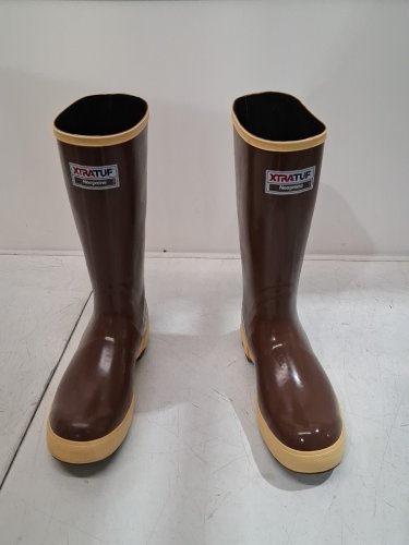 men's Xtratuf 15 in Legacy plain toe Tall Boot - 10 - brown/Copper/Tan (style: 22272g) image 4