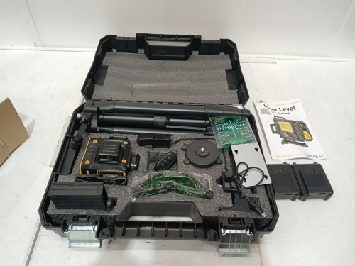 gisam cross line laser with tripod - 4d laser with 16 lines image 3