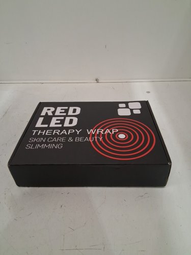 Red Light Therapy Belt Wrap Cordless 660nm & 850nm Infrared Light with heating pad and vibration pulse timer 46" - black (model: zld-119) image 2