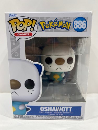 Funko pop! Games: pokemon - oshawott vinyl figure (#886) image 2