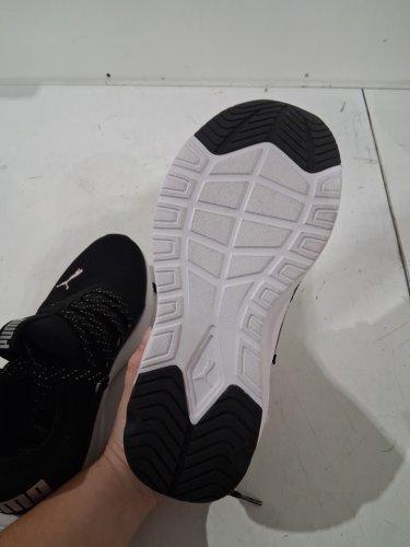 women's puma running shoes - size 7 - black (style: 9556607) image 3