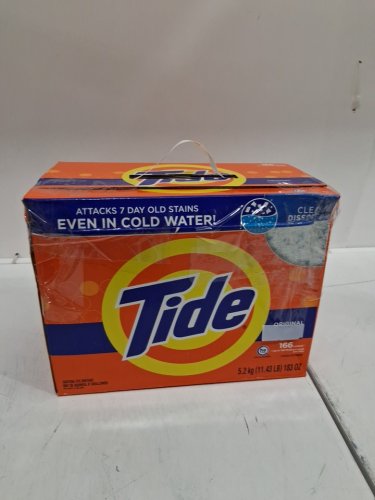 Tide Powder Original Laundry Detergent - 166 loads - 5.2kg image 2
