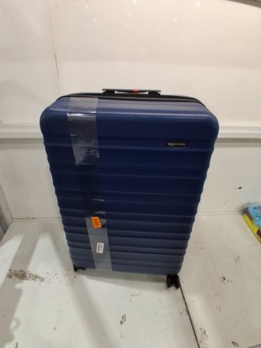 AMAZONBASICS HARDSIDE CARRY ON expandable SPINNER TRAVEL LUGGAGE SUITCASE - 30" - NAVY BLUE image 4