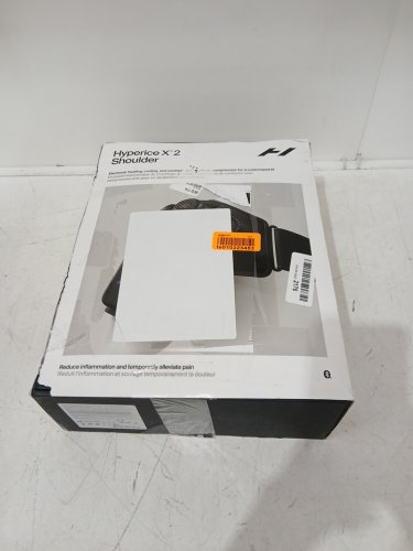 Hyperice X2 cordless Shoulder contrast therapy device with body straps / ac cable & charger- 40°F-121°F - black (modal: hx20002) image 3