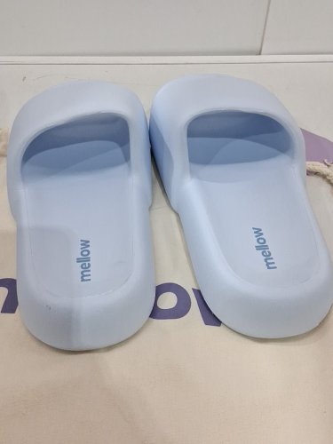 UNISEX MELLOW SOFT CLOUD SLIDES / SLIPPERS - MEN'S : 8-9 / WOMEN'S : 9-10 - BLUE (MODEL : ML05) image 3