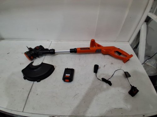 BLACK+DECKER STRING TRIMMER/EDGER - 10" - BLACK/ORANGE (MODEL: LST201-CA) image 4