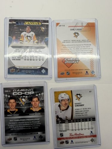 12 ASSTD SYDNEY CROSBY HOCKEY CARDS image 4