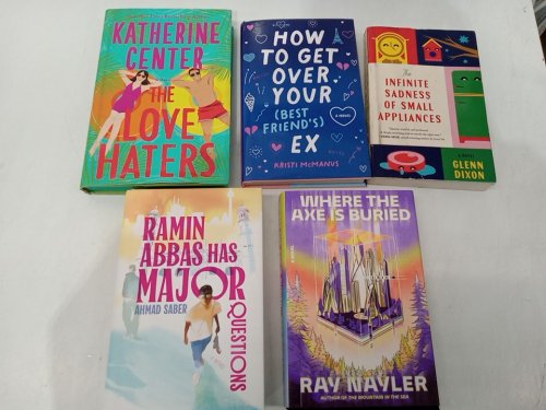 5 Assorted Fiction Books by Various Authors image 2