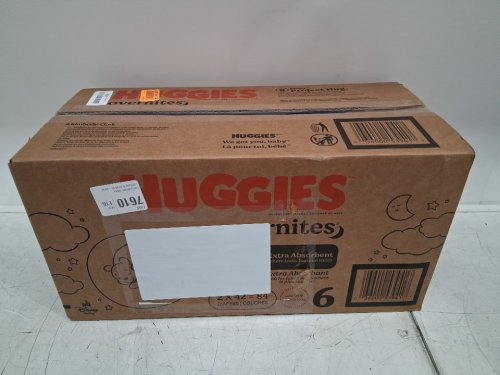 84PK HUGGIES DISNEY BABY OVERNIGHTS ALL-NIGHT PROTECTION AND COMFORT- SIZE 6 (over 35lbs) image 2