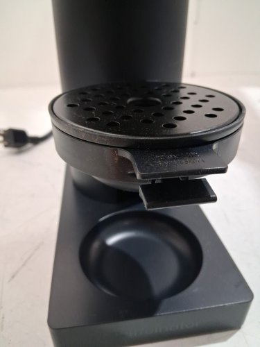 chefman caffeinator single serve coffee machine ground and k-cup compatible and iced coffee function - midnight/dark blue (model: C14-DB-1M-1CAP / 1992639) image 5