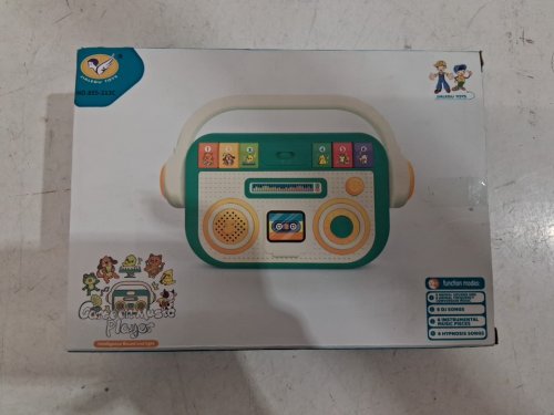 jialegu toys cartoon music & sound radio toy - green image 4