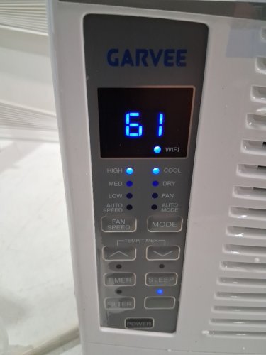 garvee window air conditioner with remote control - 6000btu - white (model:twc-06crd1/l1ui) image 12