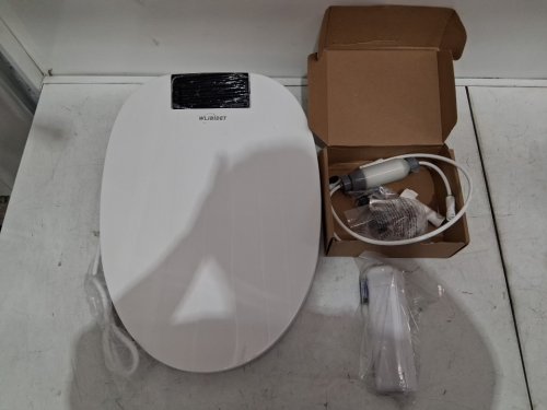 Wljbidet Elongated Smart Bidet Toilet Seat with Heat/Dryer & Nightlight - 18.5" - white (model: wlj-o80kl ) image 3