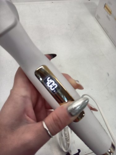 KRISTIN ESS SOFT BLEND CURLING IRON - 2" - WHITE/GOLD - (MODEL:KES0193) image 8