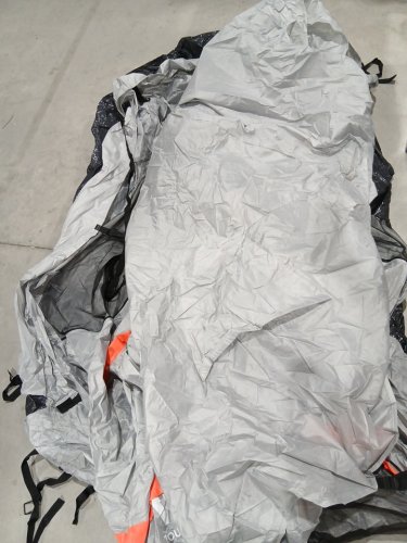 VEVOR EASY TO SETUP WATERPROOF TRUCK BED TENT With 2 PERSON SLEEPING CAPACITY - 6.4ft-6.7ft - GREY/ORANGE/BLACK (model: 120740) image 6