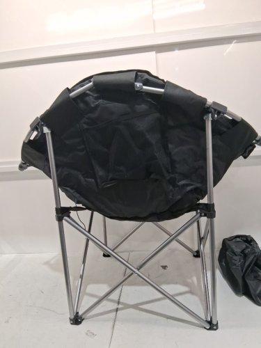 SunSettler Oversized Heated Camping Chair - extra large - black (model: sw-250713xl-black) image 6