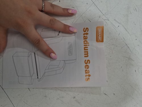 2PK overmont heated adjustable bleacher seats with back support-20.86" x 17.32" x 5.90" -(model: ‎Stadium Seats-Single-H)black - image 6