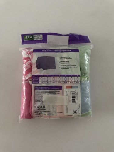 8PK YOUTH GIRLS FRUIT OF THE LOOM COTTON BOY SHORTS- SIZE 12 - ASSORTED COLOURS image 2