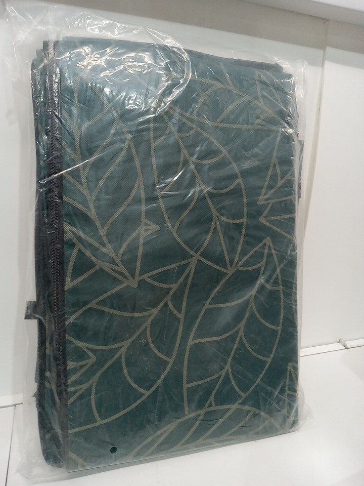 2pk Reusable Plant Covers for Freeze Protection with Zipper Drawstring - 66" x 47" - Green (Model: 0532) image 3