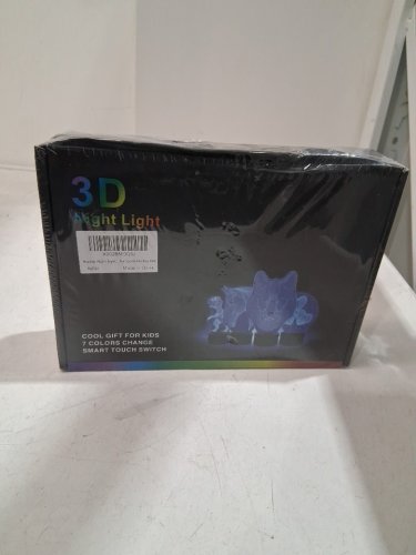lightzz hockey player 3d standing night light illusion lamp - 16 colours image 2