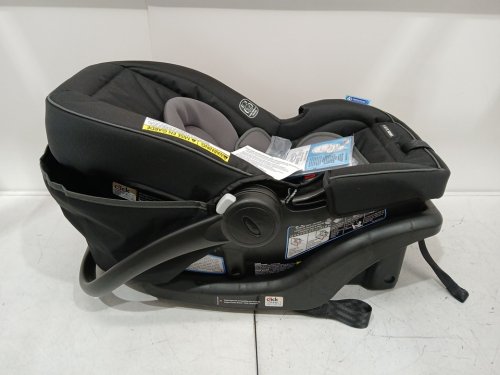 GRACO SNUGRIDE 35 LITE LX INFANT CAR SEAT - GOTHAM FASHION BLACK/GREY (MODEL: 2143034) image 4