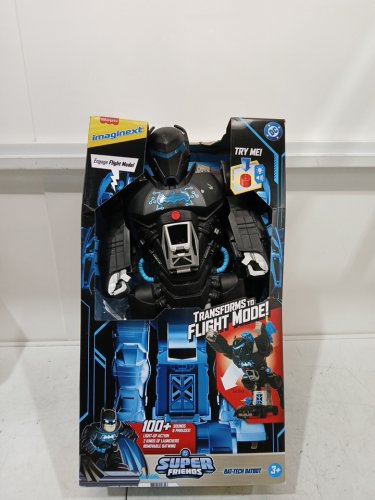 FISHER PRICE (2 -in- 1) Imaginext DC Super Friends Batman Robot & Playset With Lights & Sounds - 24" (MODEL: GWT23) image 3