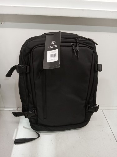 RZTX luxury business anti-theft waterproof backpack - fits 18" laptop - black image 2