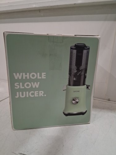 SIFENE Whole Slow Masticating Juicer, 4.3" Wide Chute & Quiet Motor - 600ML - 150W - red (model: JS8202) image 2