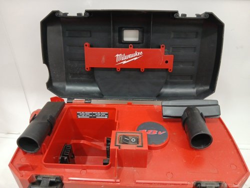 MILWAUKEE M18 Lithium-Ion Cordless WET/DRY VACUUM (TOOL ONLY) - 2gal / 18v - red/black (model: 0880-20) image 5