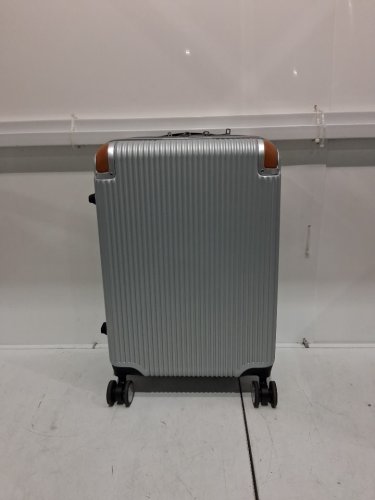 LETOME HARDSIDE SPINNER CARRY ON LUGGAGE SUITCASE WITH ALUMINUM HANDLE AND TSA LOCKS - 20" - GREY (MODEL: 1942341) image 2