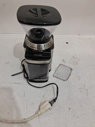 CUISINART AUTOMATIC 18-POSITION BURR COFFEE GRINDER - 18 CUP CAPACITY - STAINLESS STEEL (MODEL: DBM-8C) image 3