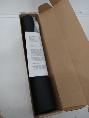 Grounding Mat for Stress Relief - 26.5" x 17.5" - Black image 3